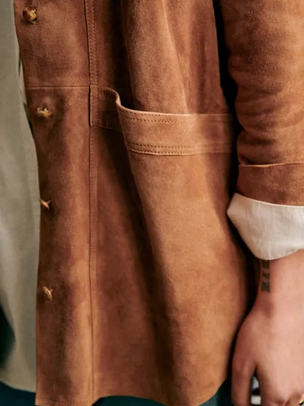 Sezane Suede Jacket