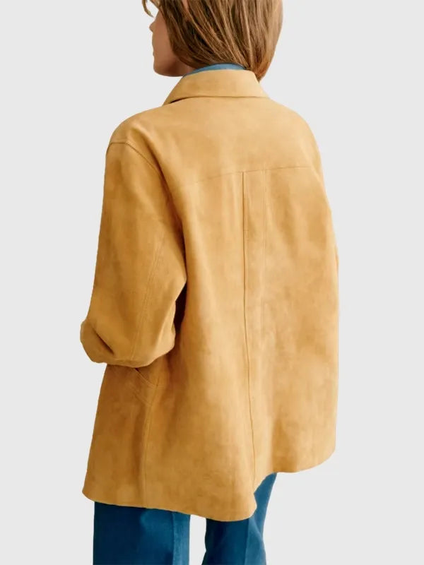 Sezane Suede Jacket