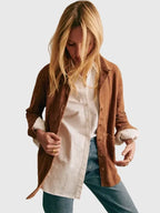 Sezane Suede Jacket
