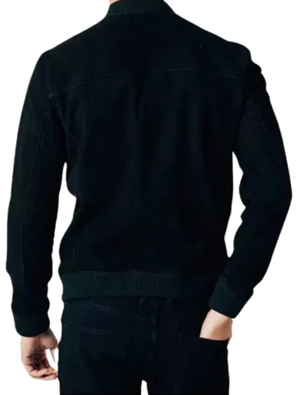 Shane Black Suede Leather Jacket Buy