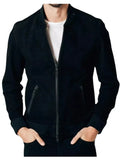 Shane Black Suede Leather Jacket