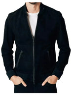 Shane Black Suede Leather Jacket