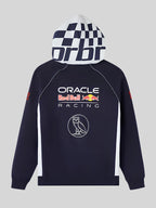 Ovo Red Bull Racing Pit Crew Color Block Hoodie Red Bull Navy