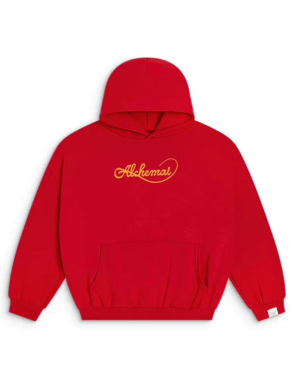 Alchemai Year of Horse Red Hoodie