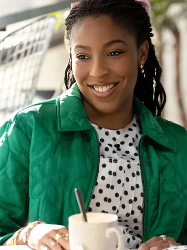 Shrinking-Jessica-Williams-Green-Jacket