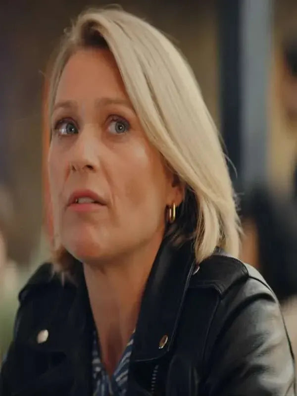Sian Brooke Trying S05 Black Leather Jacket