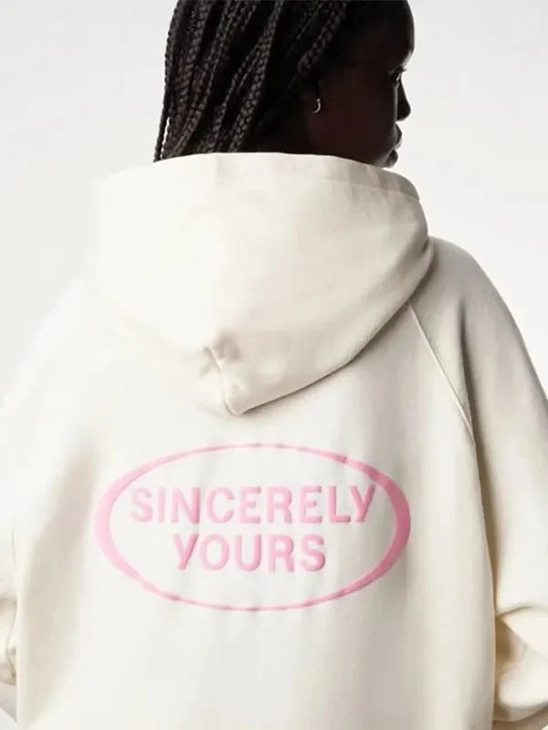 Sincerely Yours Hoodie With Gloss Pocket