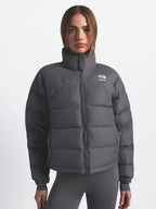 Skims-North-Face-grey-Jacket