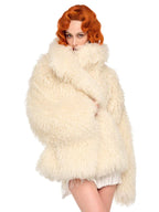 Norma Kamali Faux Fur Coat