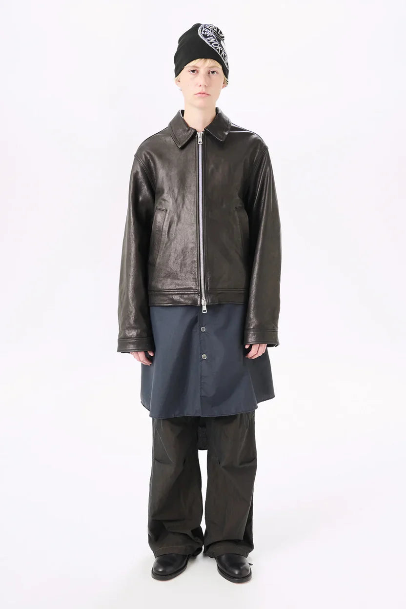 Blouson Jacket Leather