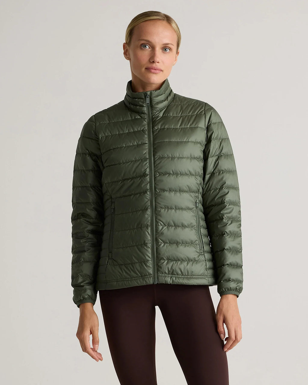 Slim puffer jacket