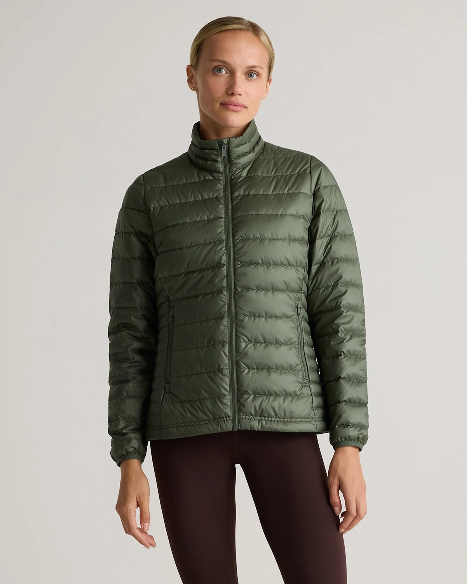 Slim puffer jacket