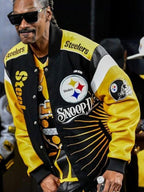 Snoop Dogg Sunday Night Football Steelers Jacket For Sale