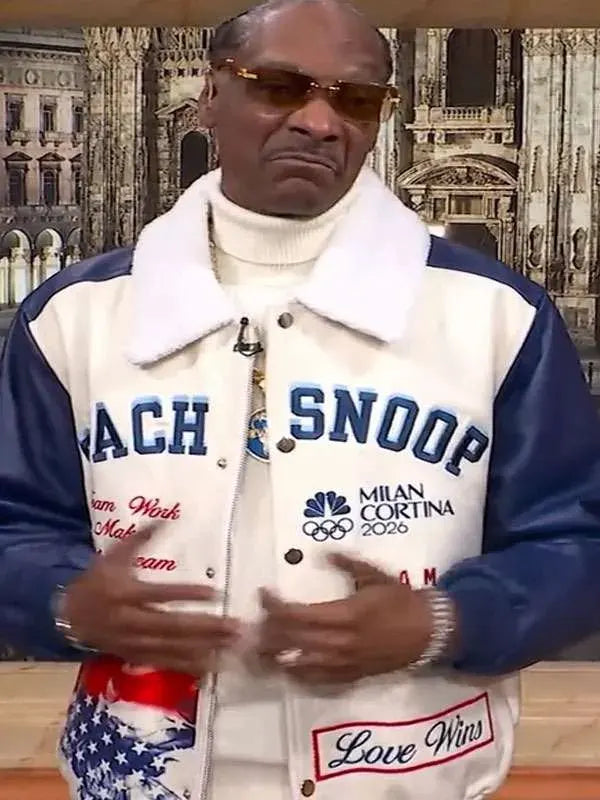 Snoop Dogg Team USA Coach Varsity Jacket