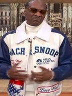 Snoop Dogg Team USA Coach Varsity Jacket