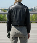 
Sophie Turner Steal    New Leather Jacket