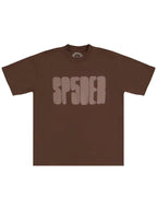 Sp5der-Focused-Logo-Tee-Brown