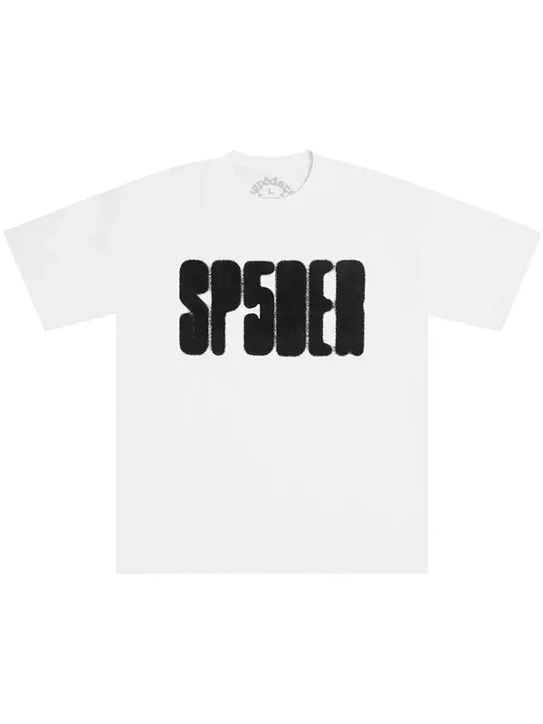 Sp5der-Focused-Logo-Tee-White