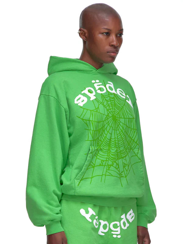 Sp5der-Hoodie-Slime-Green