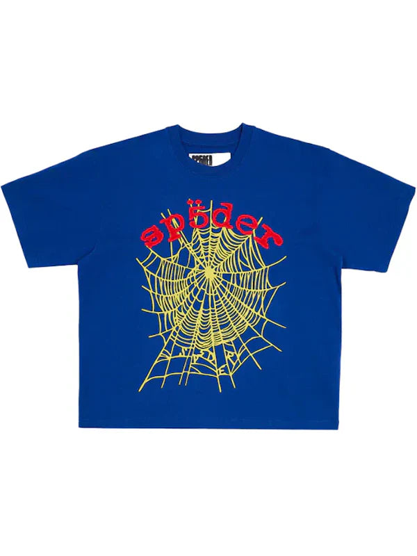 Sp5der-OG-Logo-V2-Heavyweight-Tee-Navy