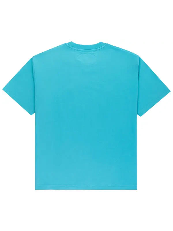 Sp5der-OG-Web-V2-Tee-Cyan-Back