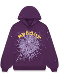 Sp5der-Star-Og-Web-V2-Hoodie-Purple