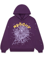 Sp5der-Star-Og-Web-V2-Hoodie-Purple