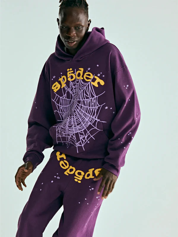 Sp5der-Star-Og-Web-V2-Purple-Hoodie