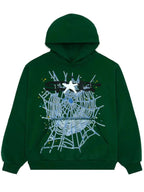 Sp5der-Web-Hoodie-In-Hunter-Green-For-Sale