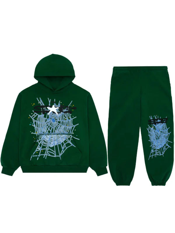 Sp5der-Web-Tracksuit-Hunter-Green