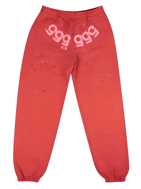 Sp5der-Worldwide-Red-Angel-Number-555-Sweatpant-Red