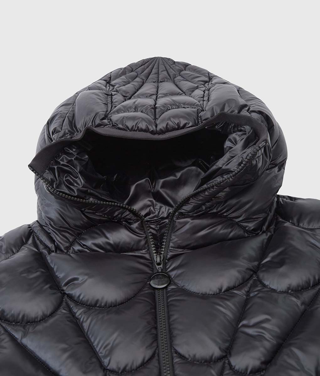 Spider-Black-Hooded-Puffer-Jacket