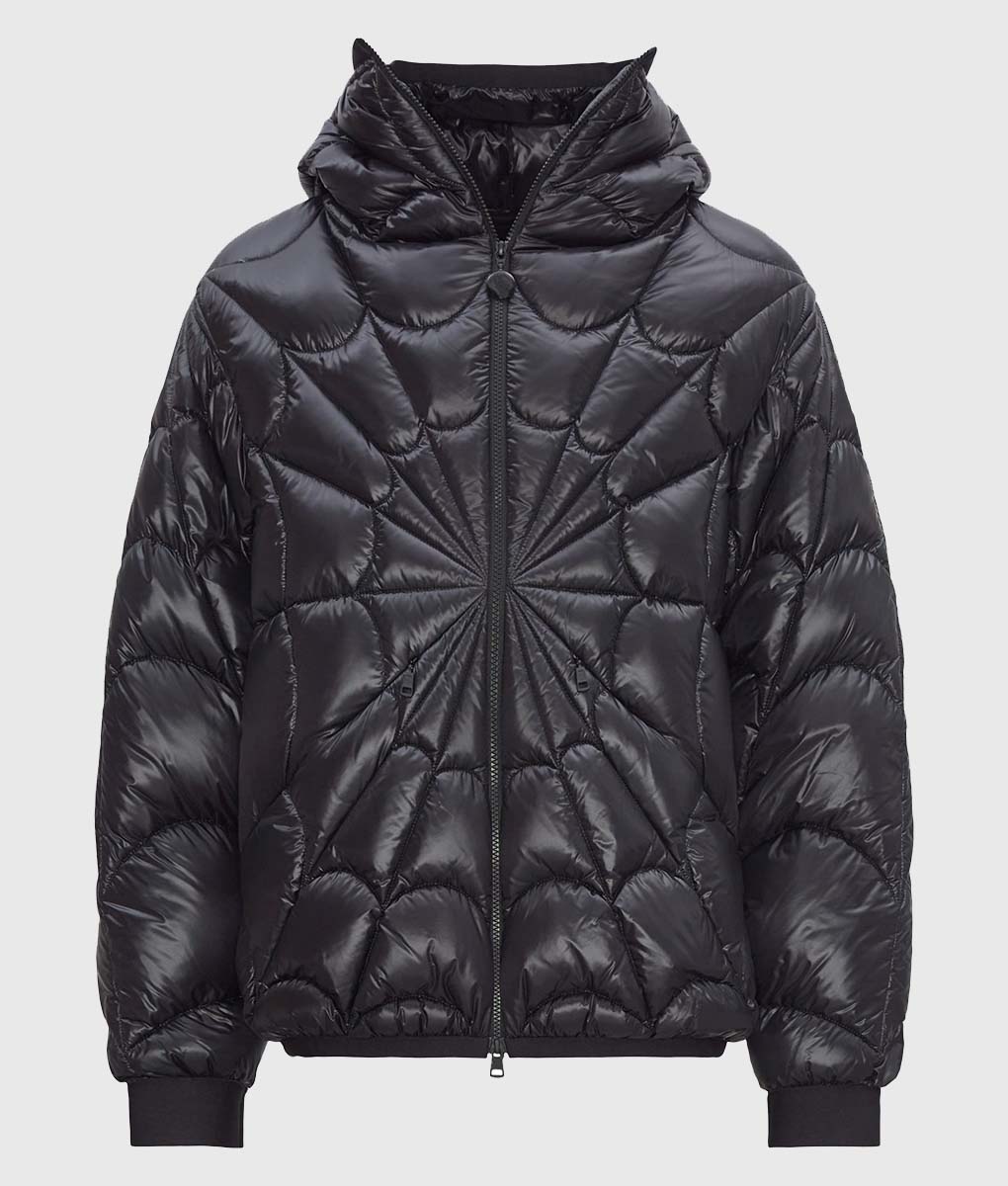 Spider-Black-Hooded-Puffer-Jacket