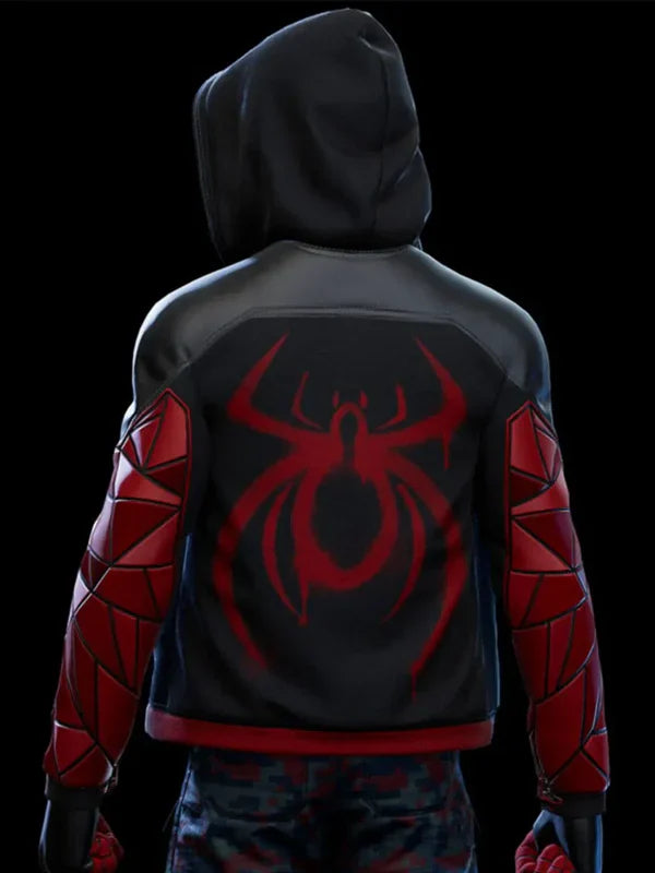 Spider Man Miles Morales Jacket Back