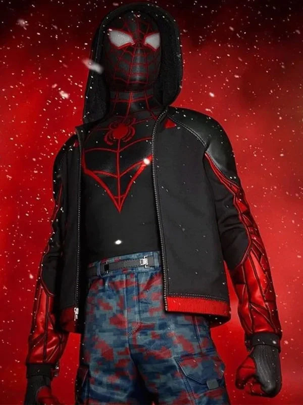 Spider Man Miles Morales Jacket For Sale