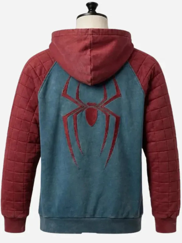 Spider-Man Quilted Raglan Hoodie