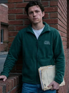 Spider Man Brand New Day Tom Holland Green Fleece Jacket