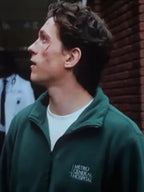 Spider Man Brand New Day Tom Holland Green Fleece Jacket