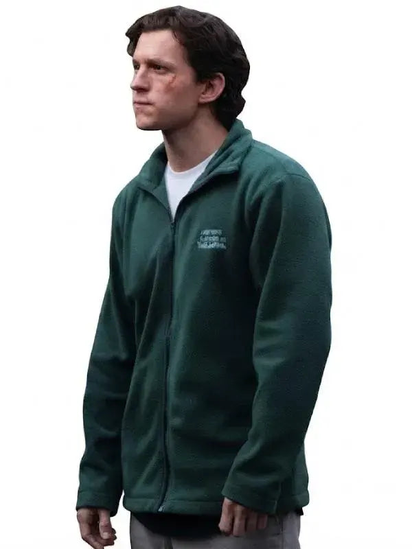 Spider Man Brand New Day Tom Holland Green Fleece Jacket