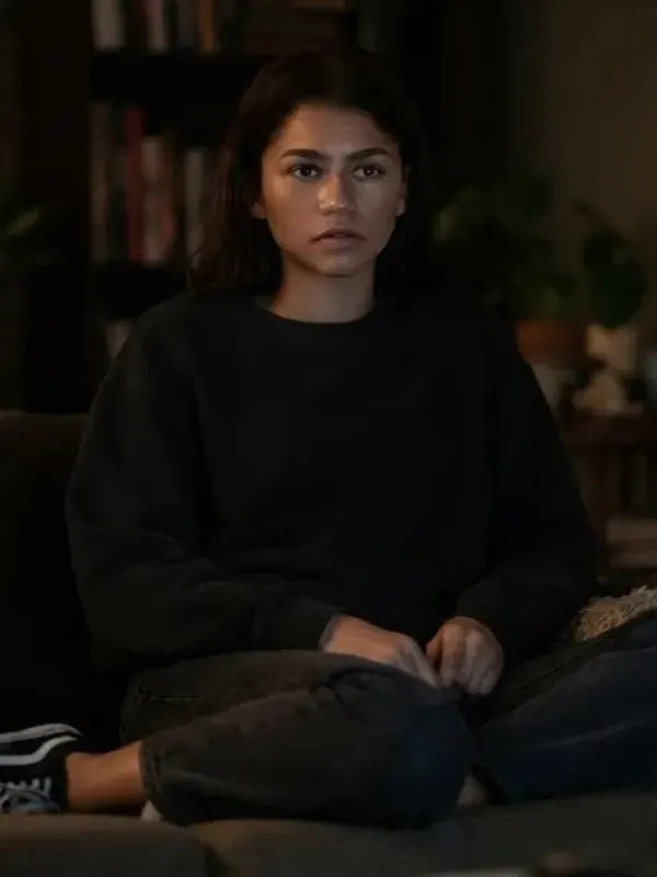 Spider Man Brand New Day Zendaya Black Sweatshirt