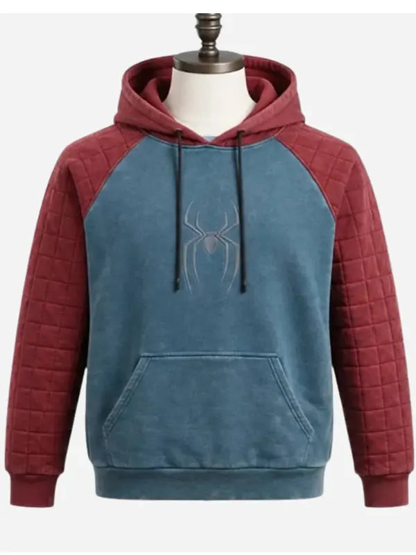Spider-Man Quilted Raglan Hoodie