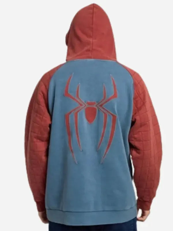 Spider-Man Quilted Raglan Hoodie