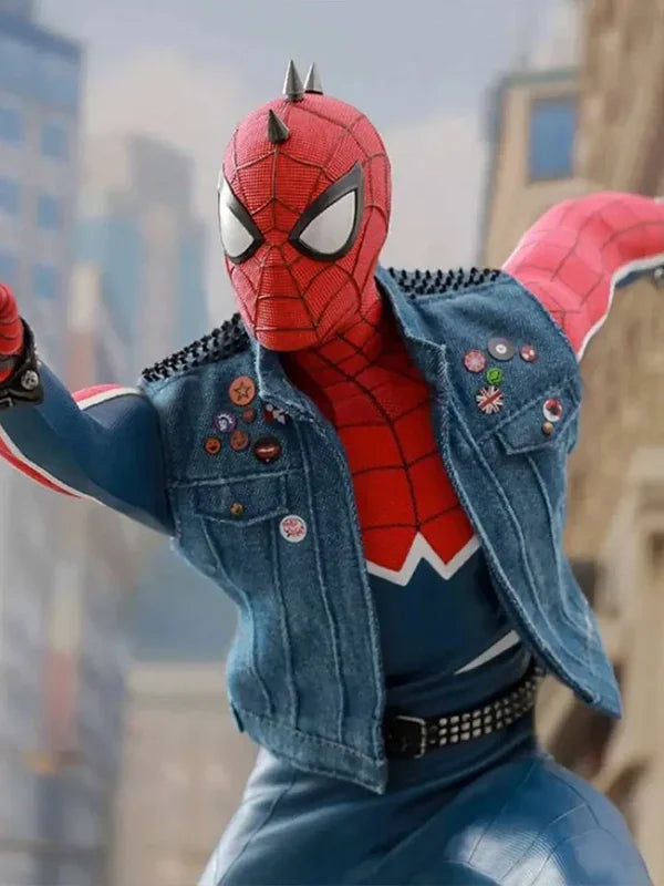 Spider Punk Spiderman Vest