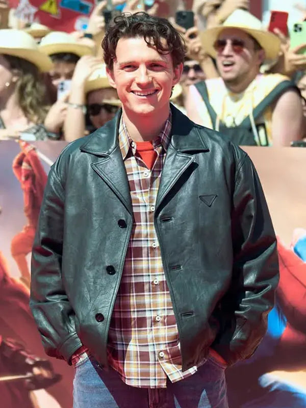 Spider Man 2026 Brand New Day Tom Holland Leather Jacket