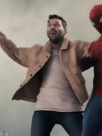 Spider Man 2026 Lionel Messi Suede Jacket