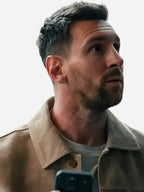 Spider Man 2026 Lionel Messi Suede Jacket