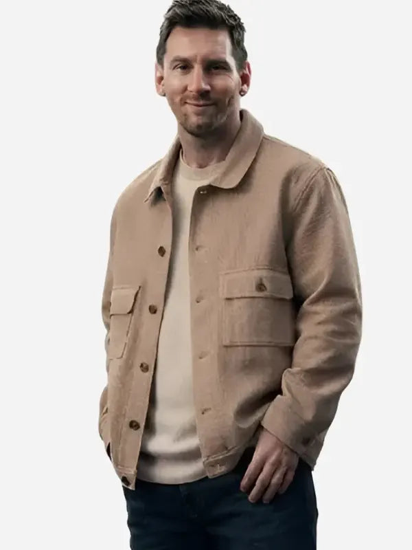 Spider Man 2026 Lionel Messi Suede Jacket