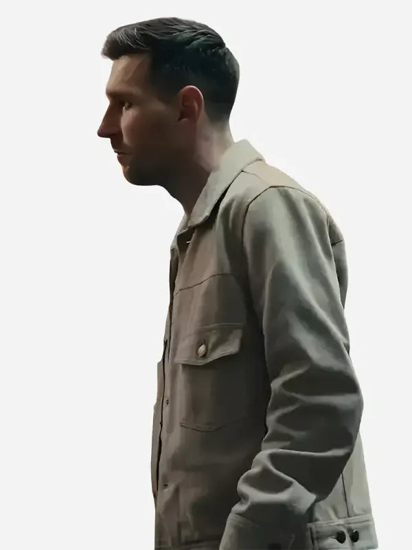 Spider Man 2026 Lionel Messi Suede Jacket