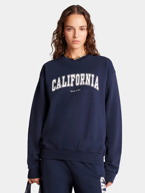Sporty-And-Rich-California-Navy-Sweatshirt