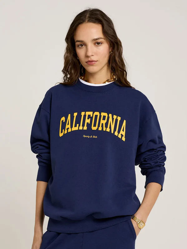 Sporty-And-Rich-California-Navy-Sweatshirt
